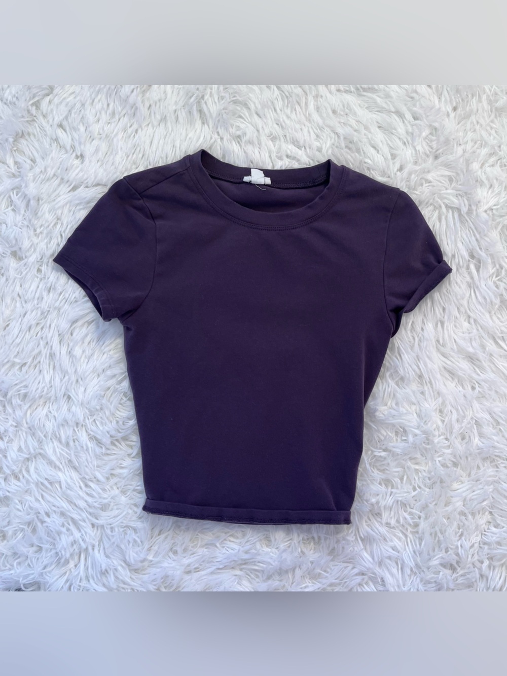 garage purple top xs